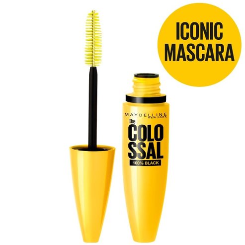 Maybelline The Colossal 100% Black Mascara for Colossal Volume 10.7ml