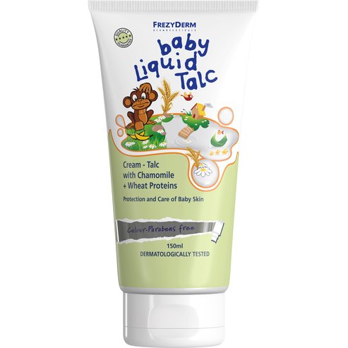 Frezyderm Baby Liquid Talc  Талк крем за подържане на бебешката и детска кожа150ml