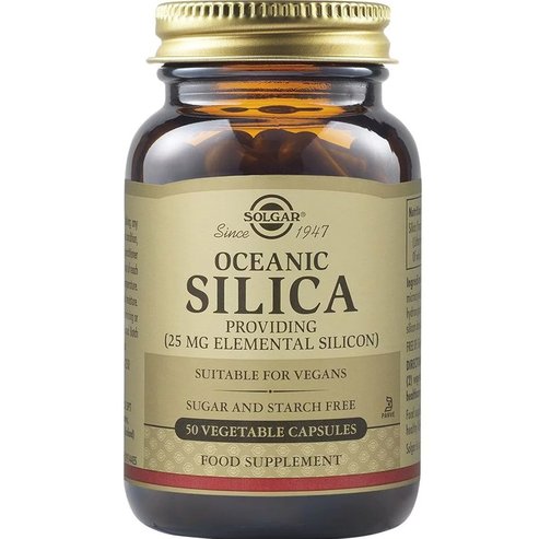 Solgar Oceanic Silica 25 mg, 50veg.caps