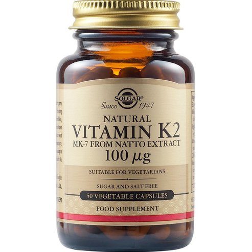Solgar Vitamin Κ2 100μg 50veg.caps
