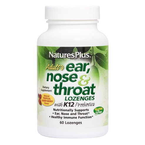Natures Plus Ear, Nose & Throat 60 Lozenges