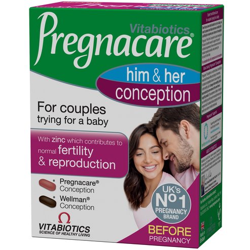 Vitabiotics Pregnacare His & Her Conception 30tabs & 30tabs