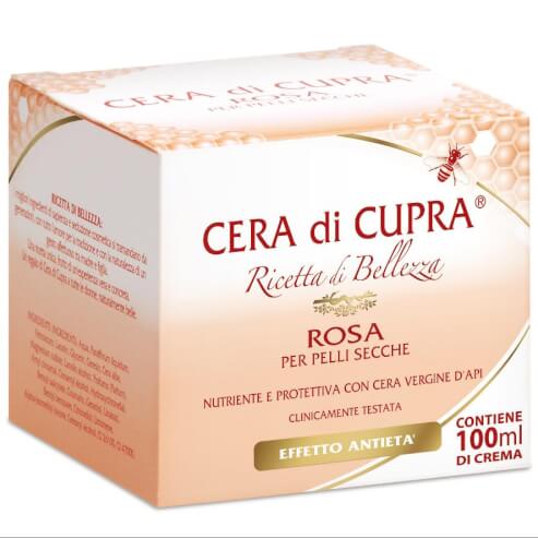 Cera di Cupra Rosa Хидратиращ крем за лице за суха кожа от чист пчелен восък 100ml