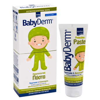 Intermed Babyderm Protective Paste Паста облекчение на кожата на бедрото-гениталната област при бебетата 125ml