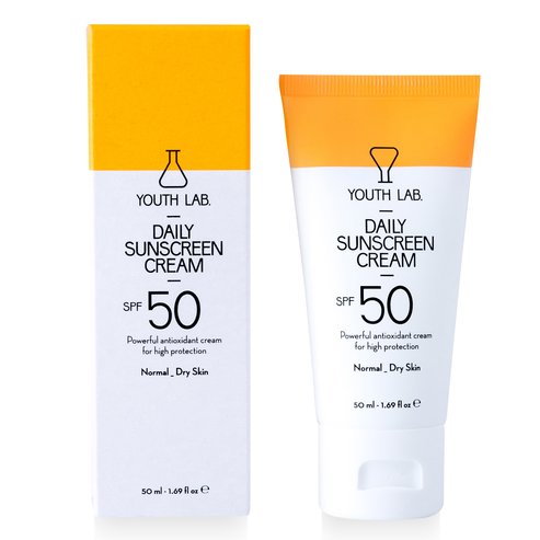 YOUTH LAB. Daily Sunscreen Cream Spf50 Normal  Dry Skin