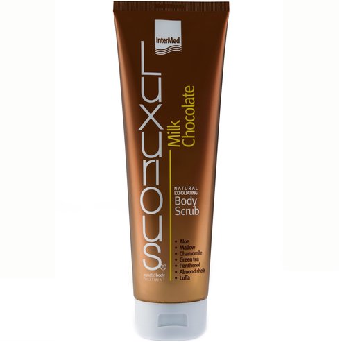 Luxurious Natural Exfoliating Body Scrub Milk Chocolate 280ml