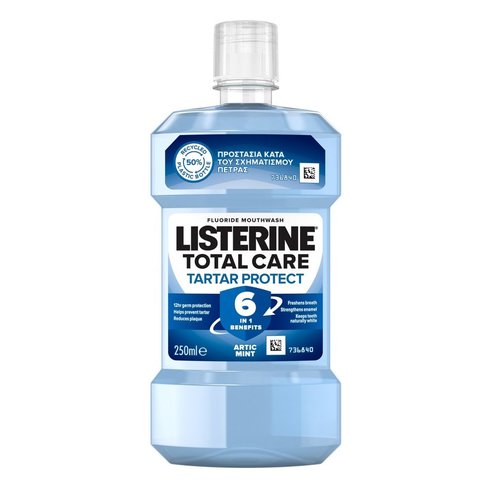 Listerine Total Care Tartar Protect Орален разтвор за превенция и контрол на плака и камъни 250ml