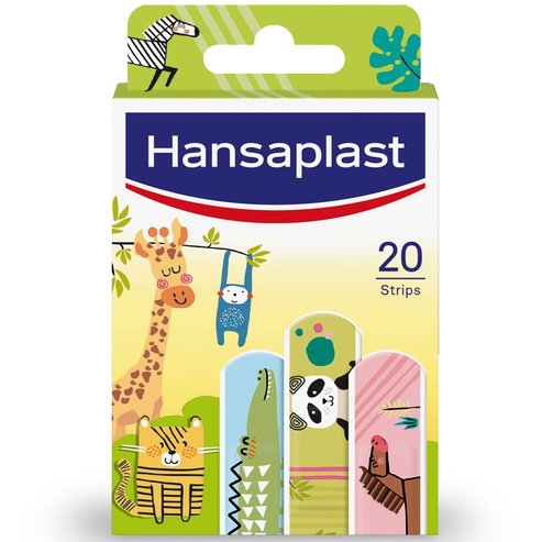 Hansaplast Animals Стикери Детски подложки, 20 strips