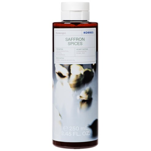 Korres Saffron Spices Showergel Душ гел с топли дървесни ароматни нотки, за мъжка кожа 250ml