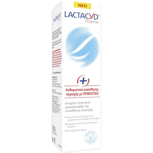 Lactacyd Intimate Wash with Prebiotics Plus Специално проектиран състав с пребиотици 250ml