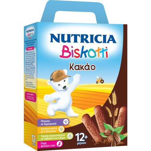 Nutricia Biskotti Какао бебешки бисквитки от 12-ия месец 180gr