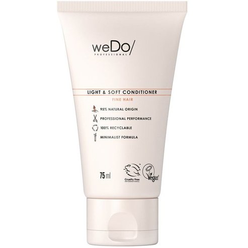 weDo Light & Soft Conditioner for Fine Hair Омекотяващ овлажняващ крем за фина коса 75мл