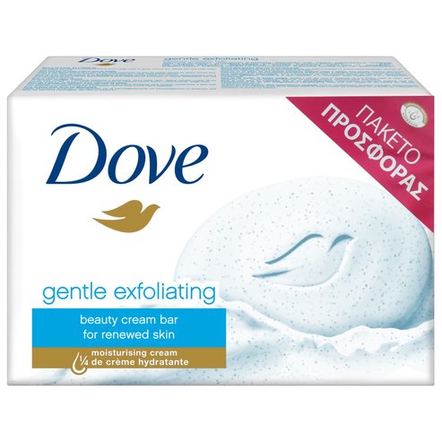 Dove PROMO PACK Gentle Exfoliating Soap 4x90g