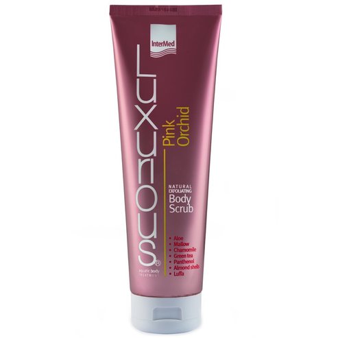 Luxurious Natural Exfoliating Body Scrub Pink Orchid 280ml