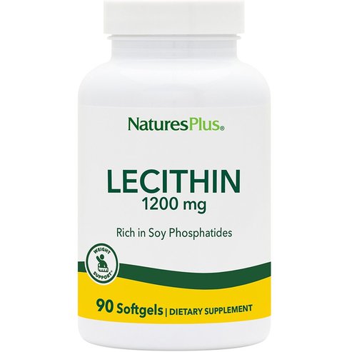 Natures Plus Lecithin 1200mg, 90 Softgels