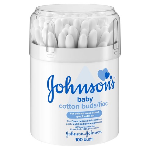 Johnson\'s Baby Cotton Buds 100 парчета