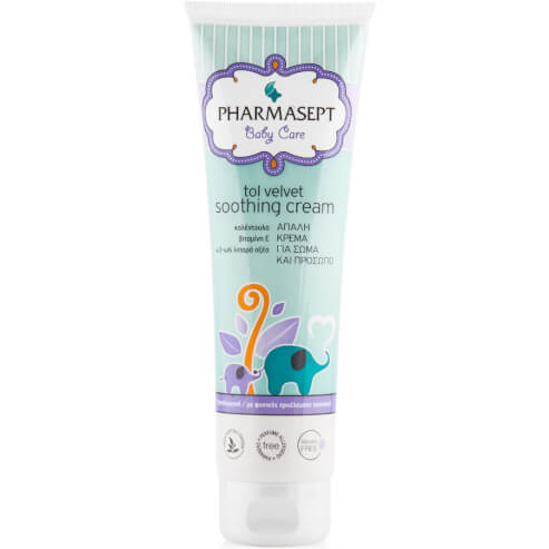 Δώρο Pharmasept Tol Velvet Baby Soothing Cream 100 % Φυσική Ενυδατική Κρέμα για το Πρόσωπο & το Σώμα του Μωρού 20ml