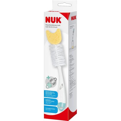 Nuk Soft Bottle Brush 2 in 1, 1 бр