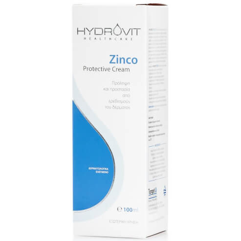 Hydrovit Zinco Protective Cream Специален Крем за защита и възстановяване на чувствителна кожа 100ml