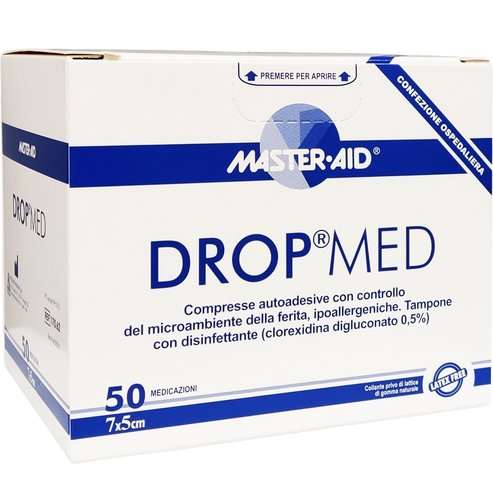 Master Aid Drop Med 7cm x 5cm 50 бр