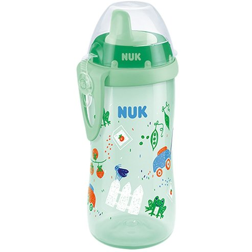 Nuk First Choice Kiddy Cup 12m+ Зелено 300мл, Код 10.751.084