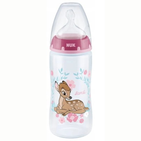 Nuk First Choice+ Disney Baby Anti-Colic PP Bottle 6-18m Bambi 300ml