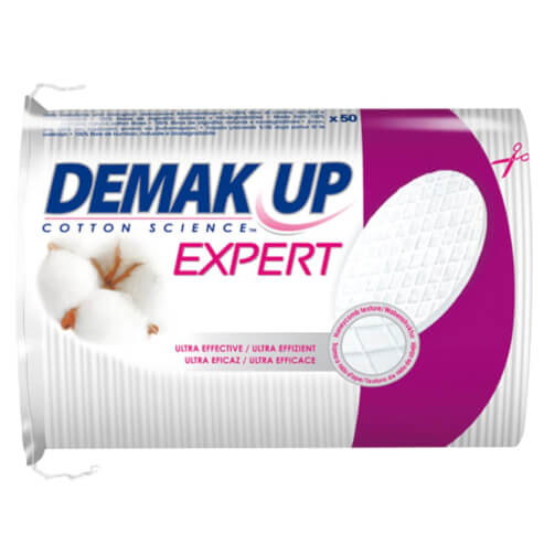 Demak Up Expert Тампони за отстраняване на грим 50 броя