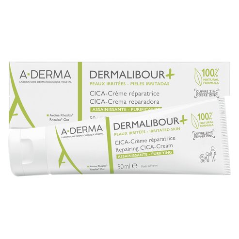 A-Derma Dermalibour+ Repairing CICA Cream 50ml