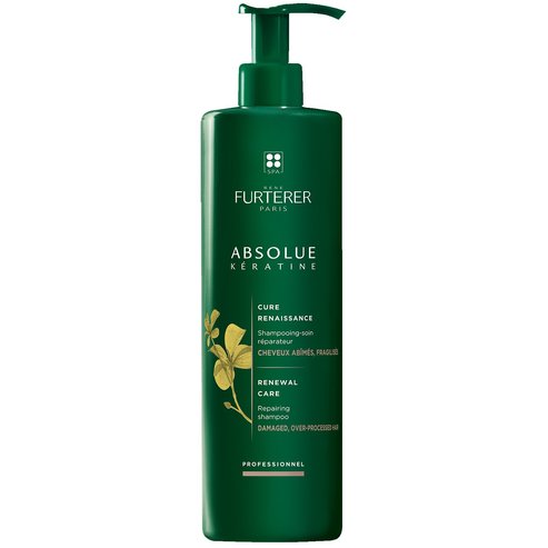 Rene Furterer Absolue Keratine Renewal Care Repairing Shampoo for Damaged, Over-Processed Hair 600ml