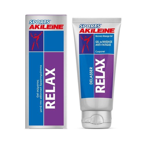 Akileine Sport Relax Gel Отпускащ гел за тяло след спортна активност 75ml