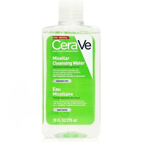 CeraVe Micellar Cleansing Water Почистваща вода и премахване на лице, очи и устни 295ml
