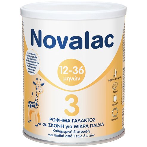 Novalac 3 Млечна напитка на прах за малки деца от 12-36 месеца 400g