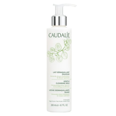 Caudalie Gentle Cleansing Milk Нежно почистващо мляко за лице и очи с бадем и черна боровинка