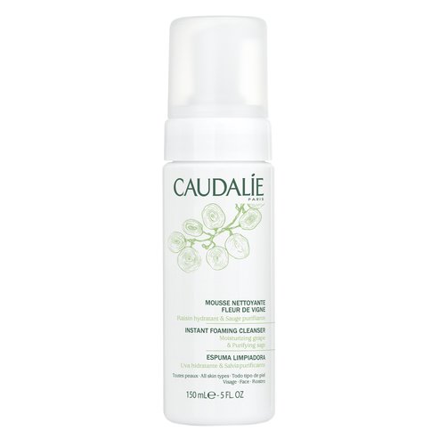 Caudalie Instant Foaming Cleanser Нежна почистваща пяна за лице, подходяща за всички типове кожа