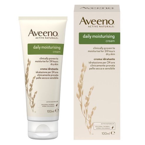 Aveeno Daily Moisturizing Cream Овлажняващ крем за тяло 100ml