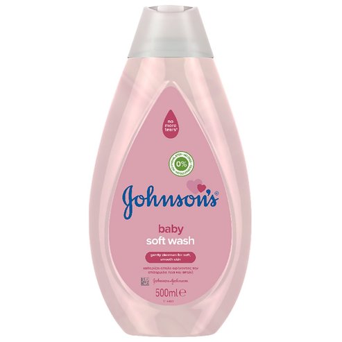 Johnson's baby soft wash hot sale 500ml