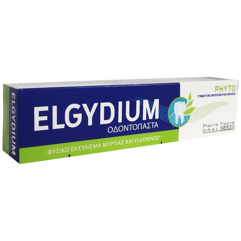 Elgydium Phyto Toothpaste Ежедневна паста за зъби срещу плака с натурален екстракт от мирта 75ml