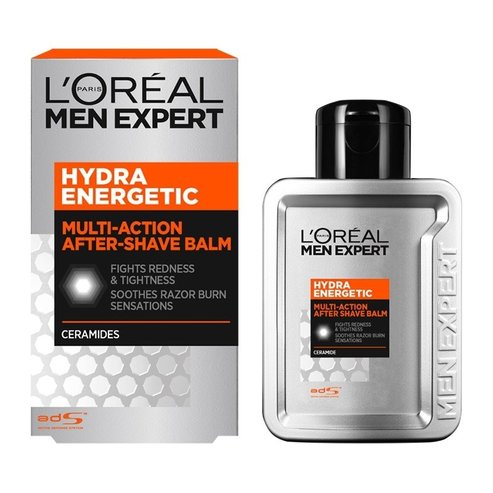 L\'oreal Paris Men Expert Hydra Energetic After Shave Balm Балсам срещу зачервяване и усещане за дърпане 100ml