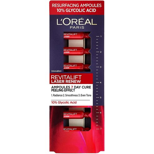 L\'oreal Paris Revitalift Laser Renew 7-дневна грижа за блясък и регенерация против стареене 7x1ml