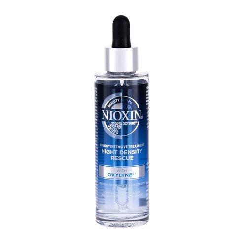 Nioxin Intensive Treatment Night Density Rescue Антиоксидантен нощен серум за грижа за косата с тенденция към изтъняване 70ml