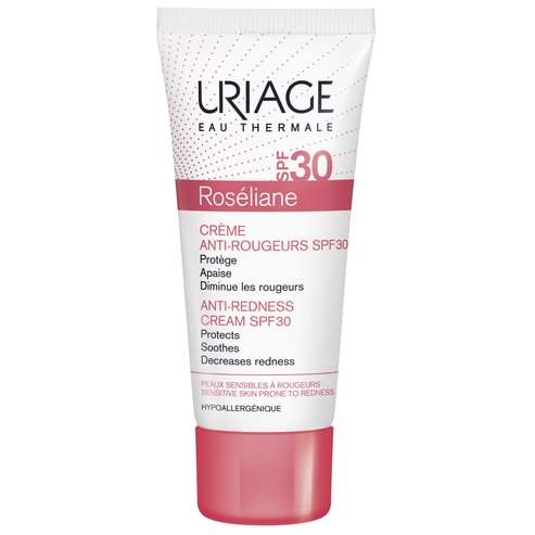 Uriage Eau Thermale Roseliane Spf30 Anti-Redness Cream Овлажняващ успокояващ слънцезащитен крем срещу зачервяване 40ml