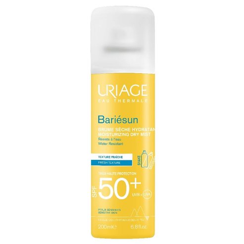 Uriage Bariesun Spf50+ Dry Mist Very High Protection Слънцезащитен крем за тяло с висока защита за матов ефект 200ml