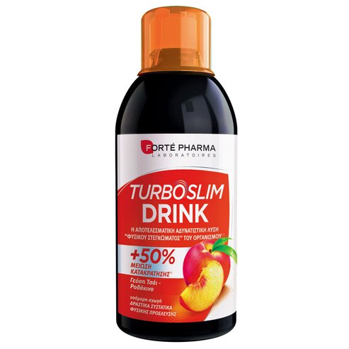 Forte Pharma Turboslim Drink С вкус на праскова програма за 10 дневно отслабване  500 ml