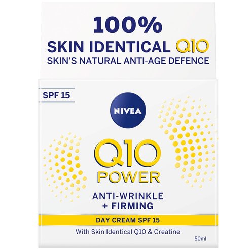 Nivea Q10 Plus Anti-Wrinkle Day Cream Spf15, 50ml