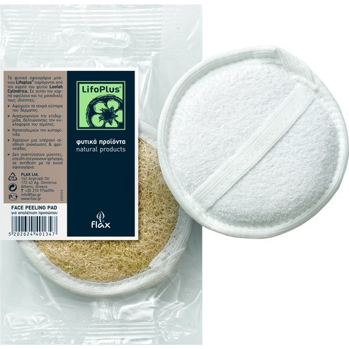 Lifoplus Face Peeling Pad Луфа за лице Луфа 1 бр