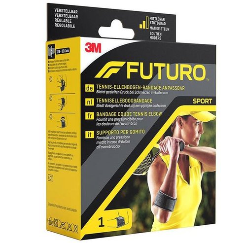 3M Futuro Sport Спортен регулируем бандаж за лакътя 45975 Един размер 1 бр