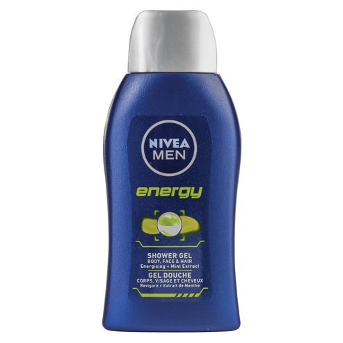 Nivea Men Energy Shower Gel  24h Fresh Effect Travel Size 50ml