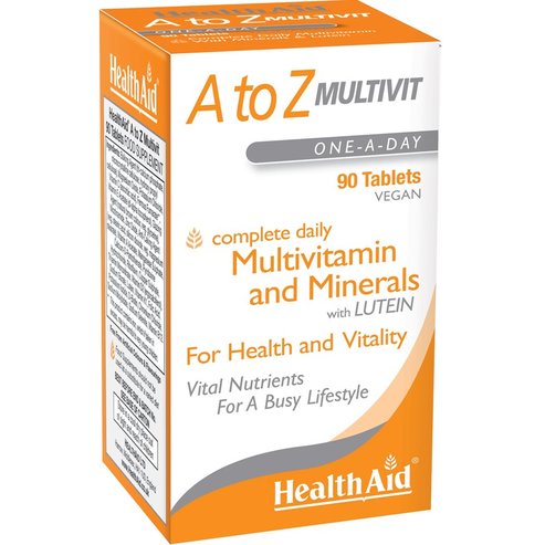 Health Aid A to Z Multivitamin & Minerals 90tabs