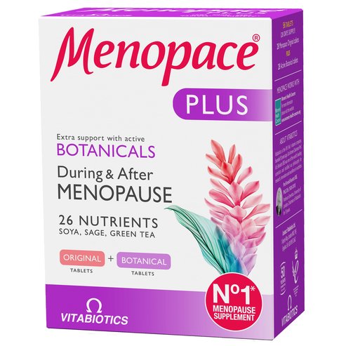 Vitabiotics Menopace Plus Food Supplement 56tabs