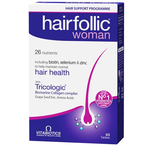 Vitabiotics Wellwoman Hairfolic Tricologic 60tabs